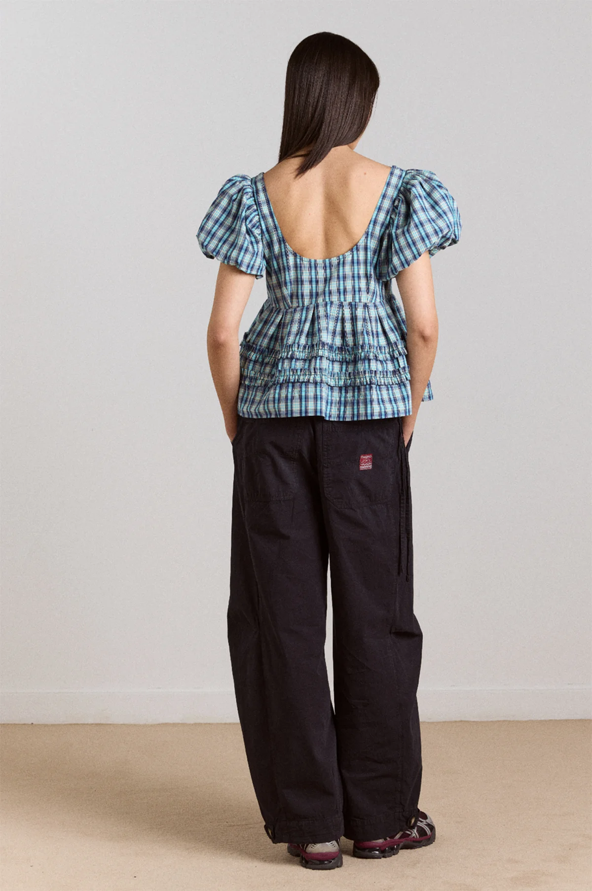 Summer Joy Blouse Tomboy Check - Image 5
