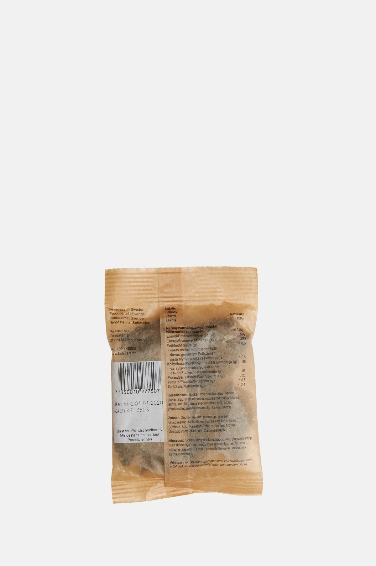 Sweet Liquorice Fish 120g - Image 3