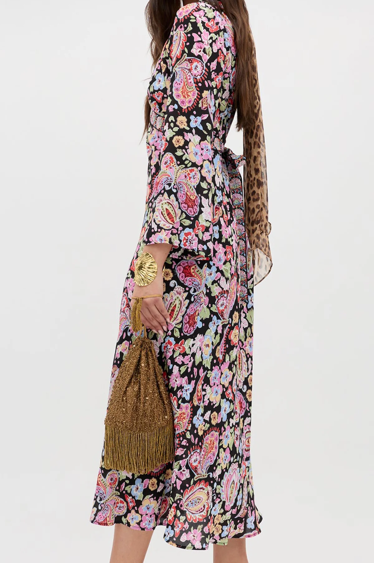 Tania Dress Cara Floral Black - Image 5