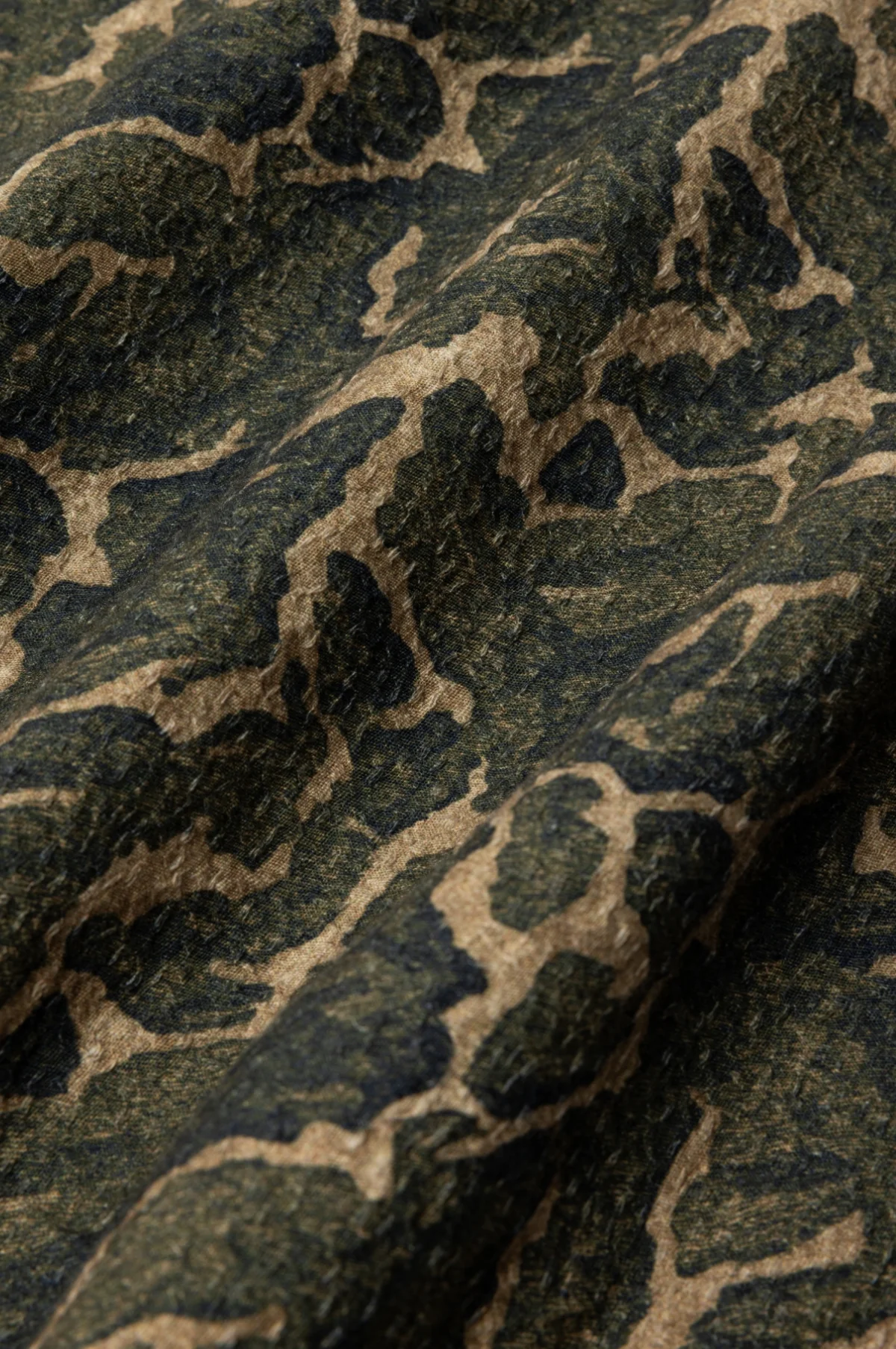 Taymount Overshirt Olive Landscape Print - Image 3