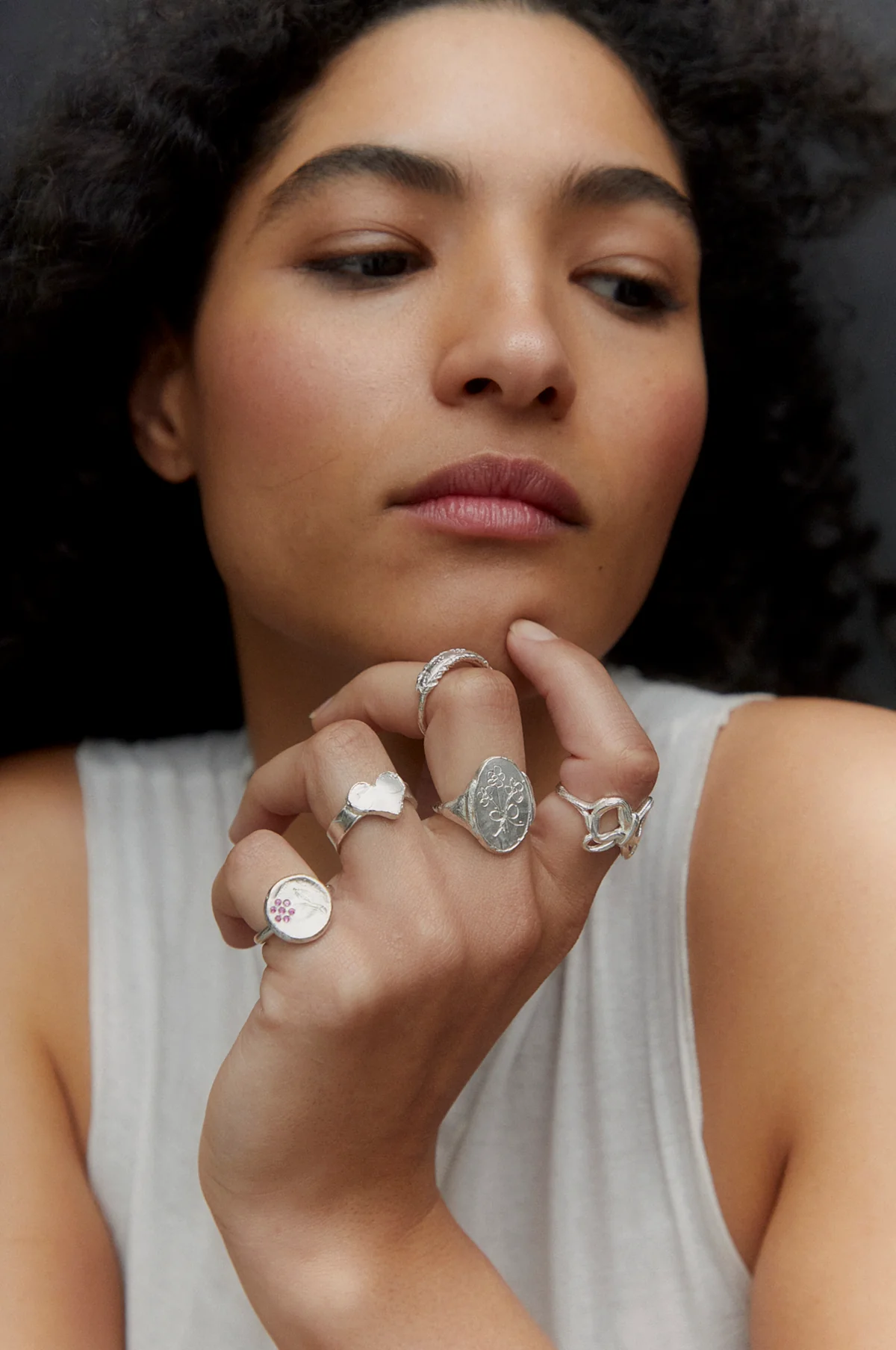 The Crush Ring Silver - Image 2