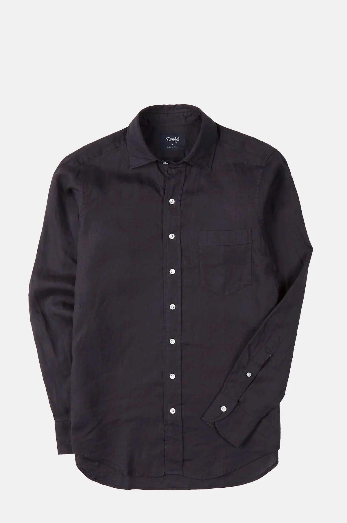 The Linen Summer Shirt Dark Navy