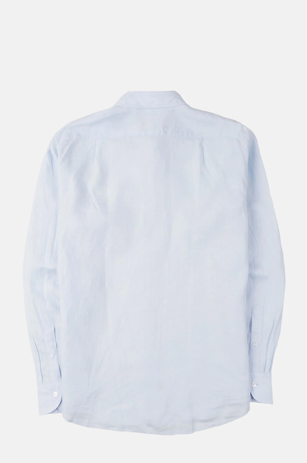 The Linen Summer Shirt Sky Blue - Image 5