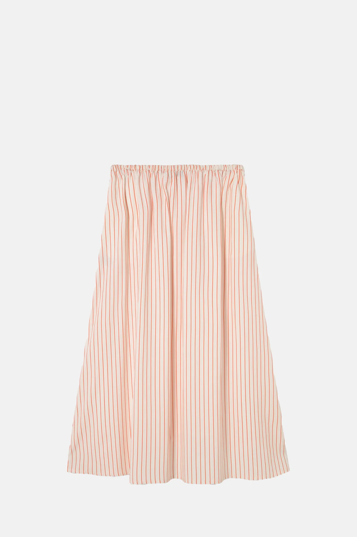 Thin Stripes Bow Skirt Off-White - Image 6