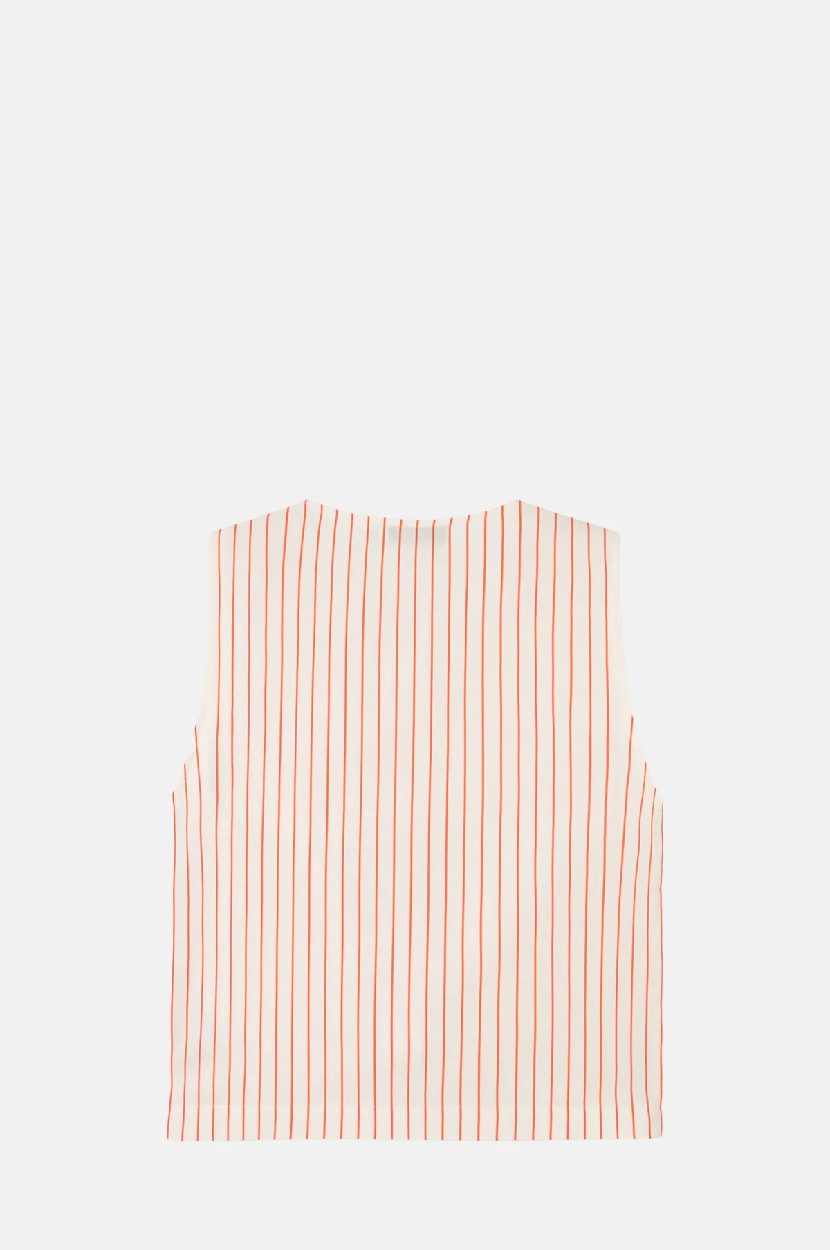 Thin Stripes Bow Vest Off-White - Image 5