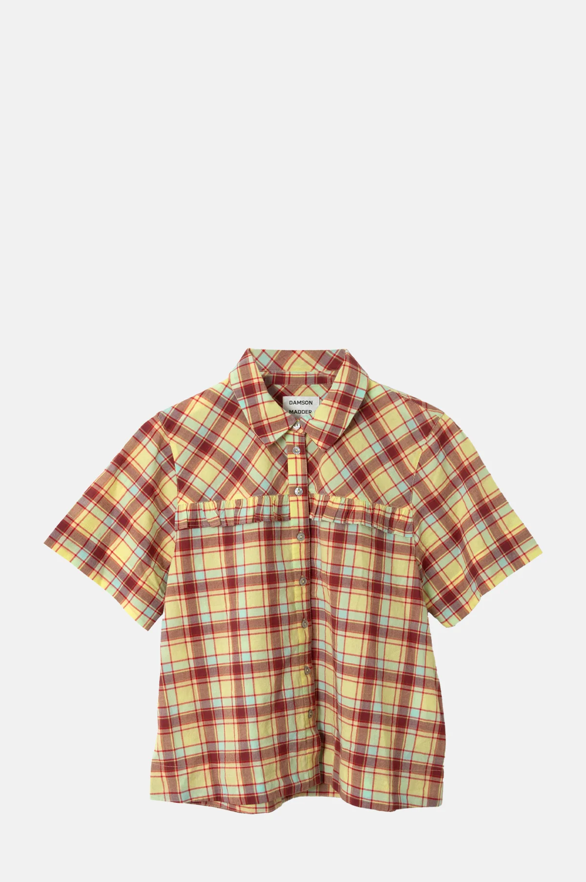 Tomboy Shirt Celery Check