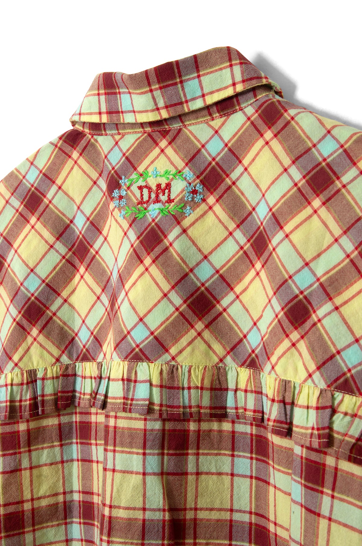 Tomboy Shirt Celery Check - Image 2
