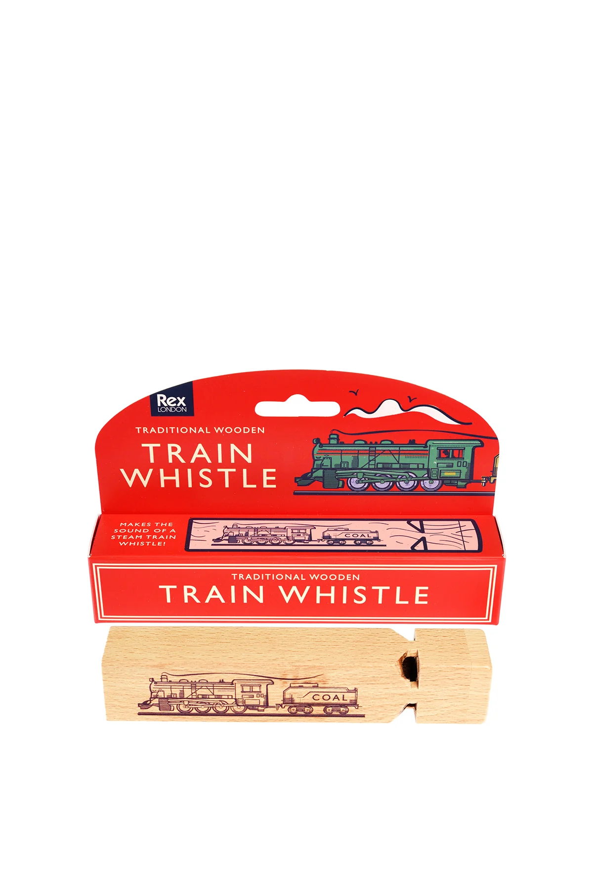 Traditional Wooden Train Whistle - Image 5