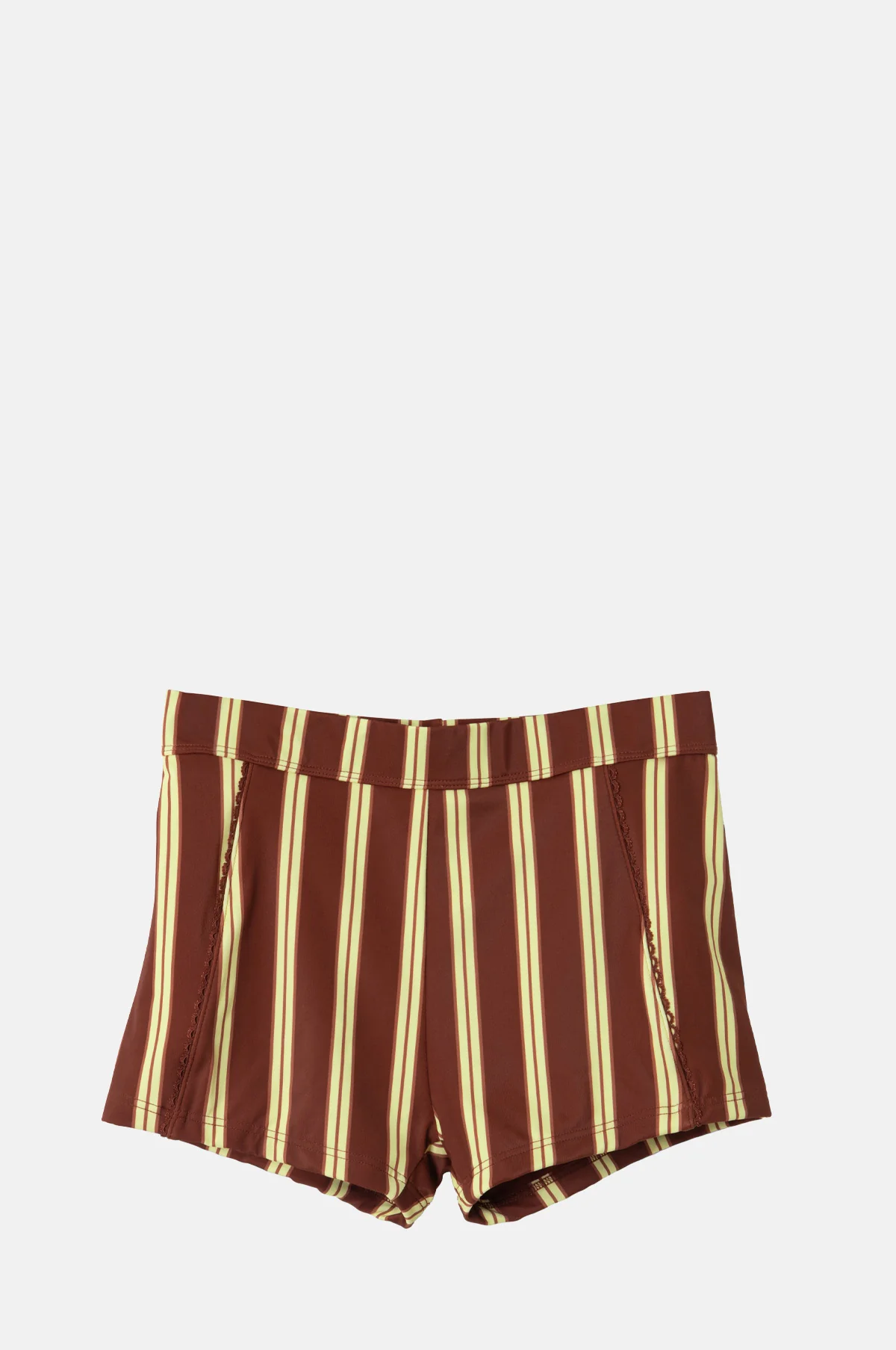Trudi Boy Short Brown Stripe