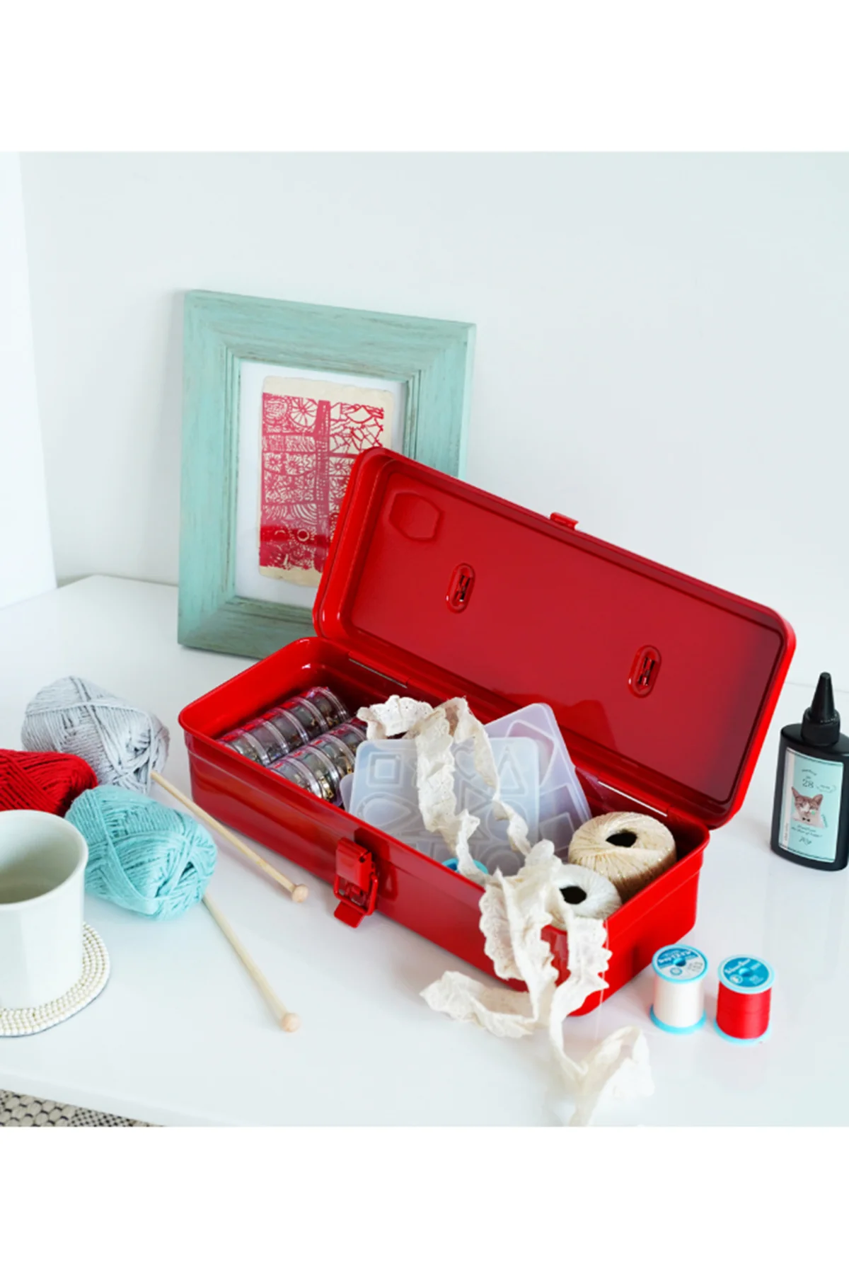 Trunk Shape Toolbox T-320 Red - Image 3