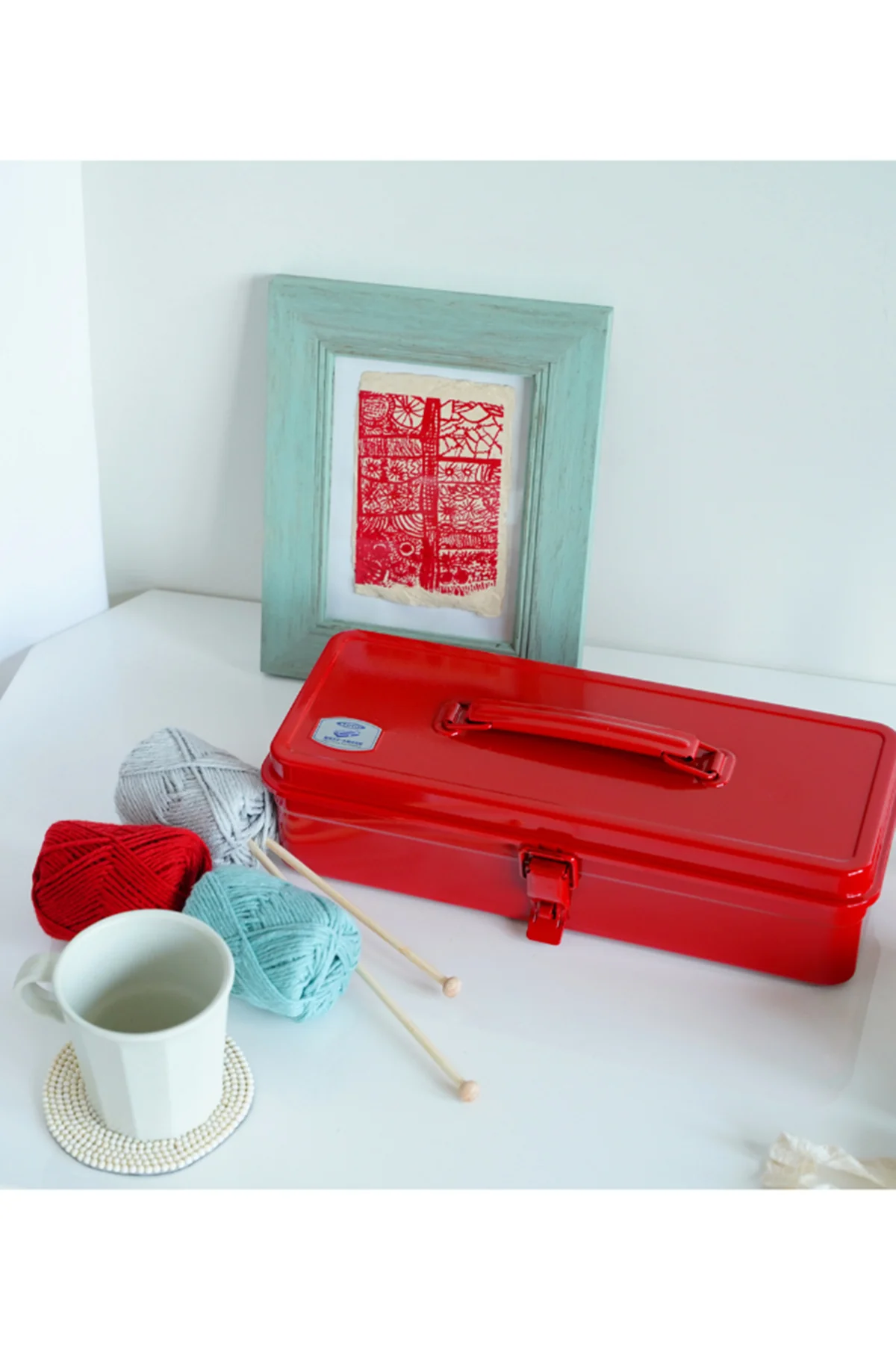 Trunk Shape Toolbox T-320 Red - Image 4