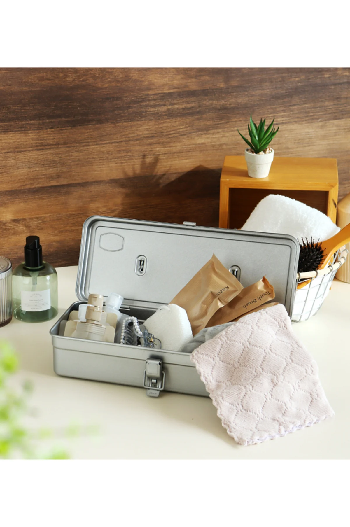 Trunk Shape Toolbox T-320 Silver - Image 5