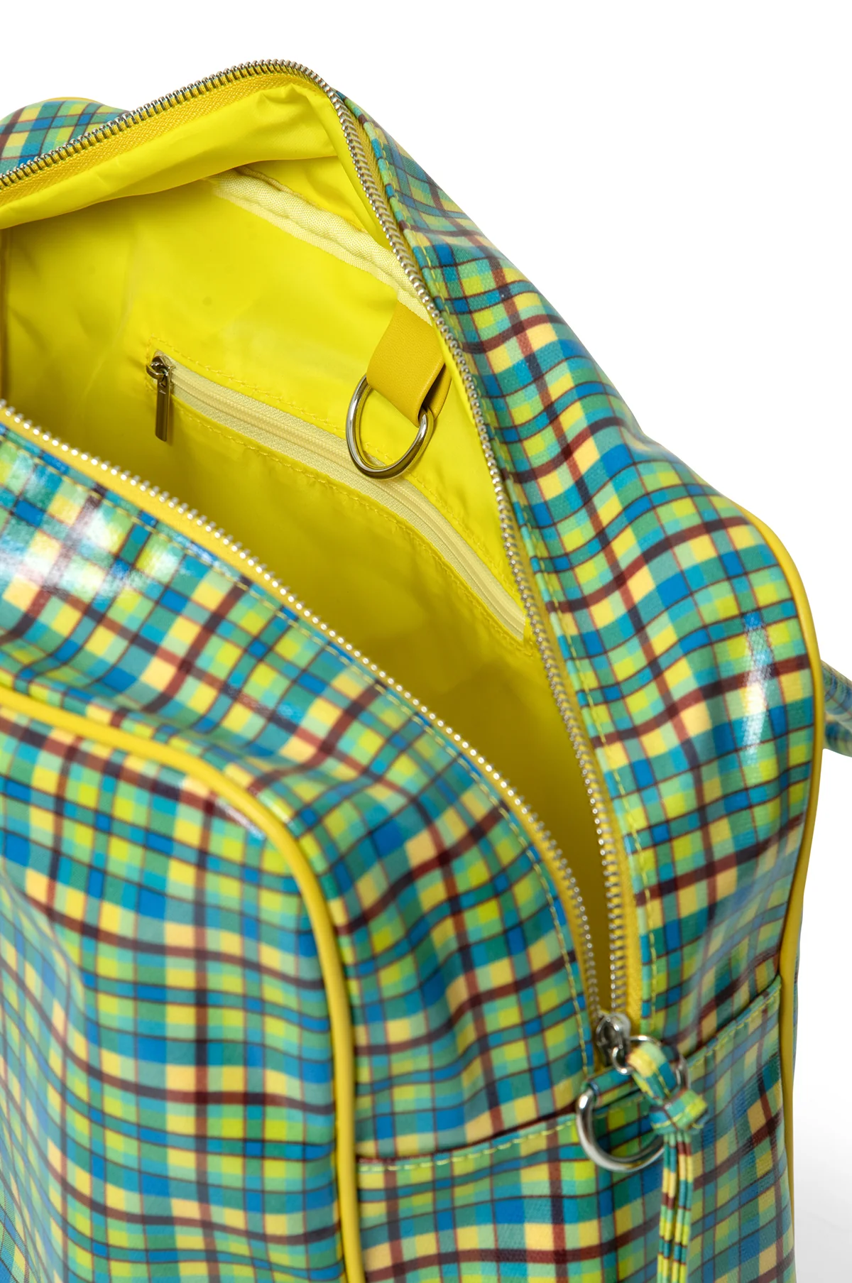 Truro Coated Holdall Zesty Check - Image 4