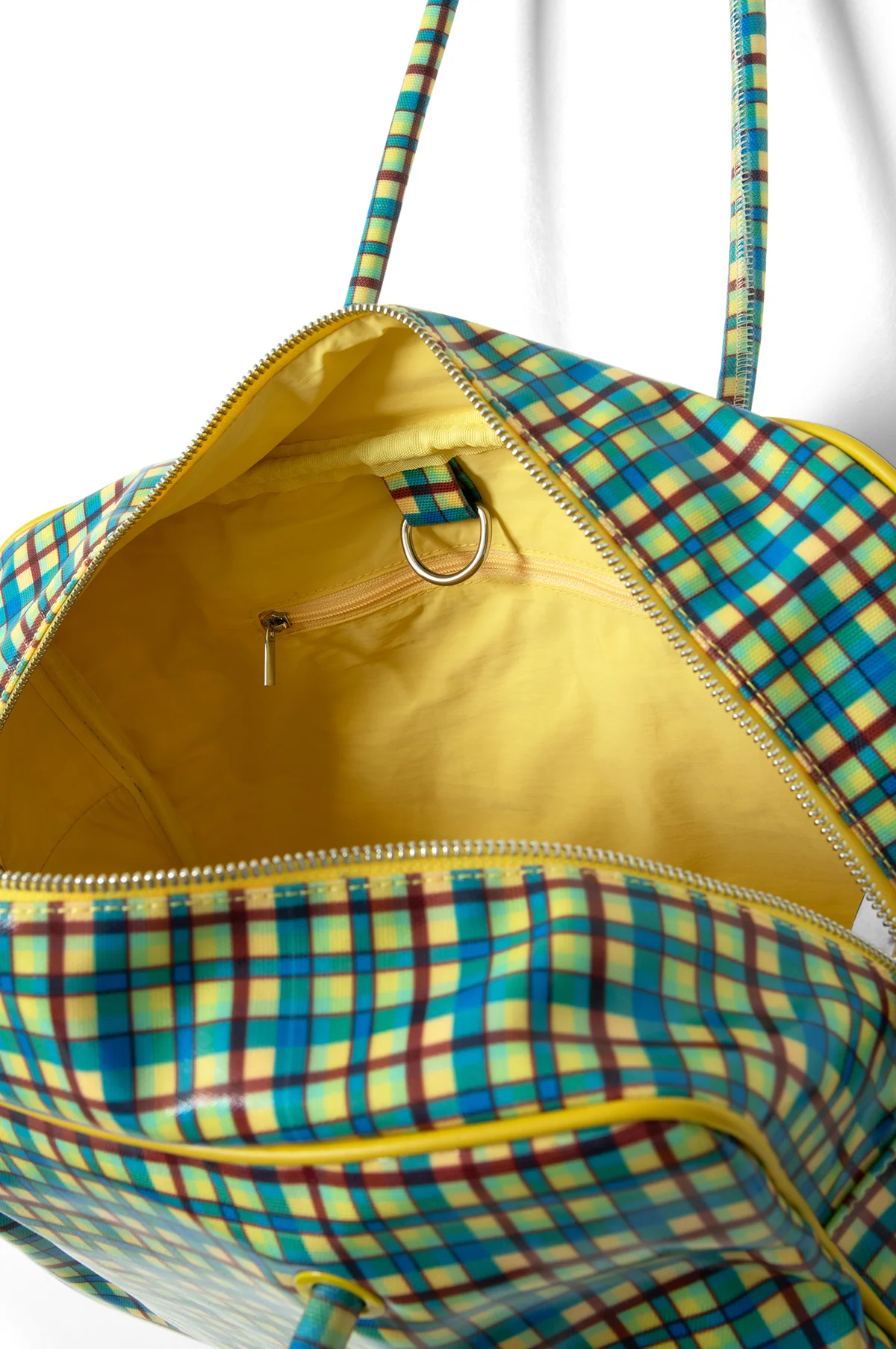Truro Coated Holdall Zesty Check - Image 5