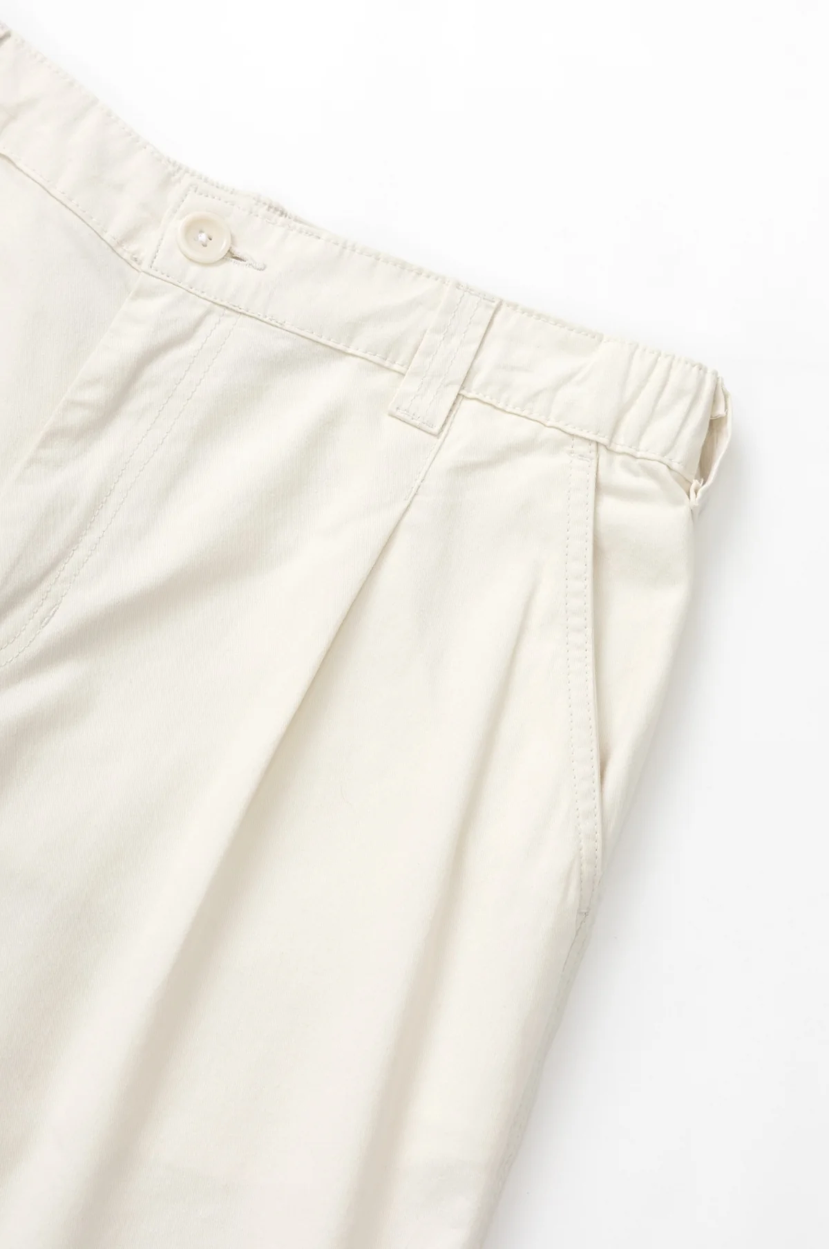 Twill Waiter Pants Off-White - Image 3