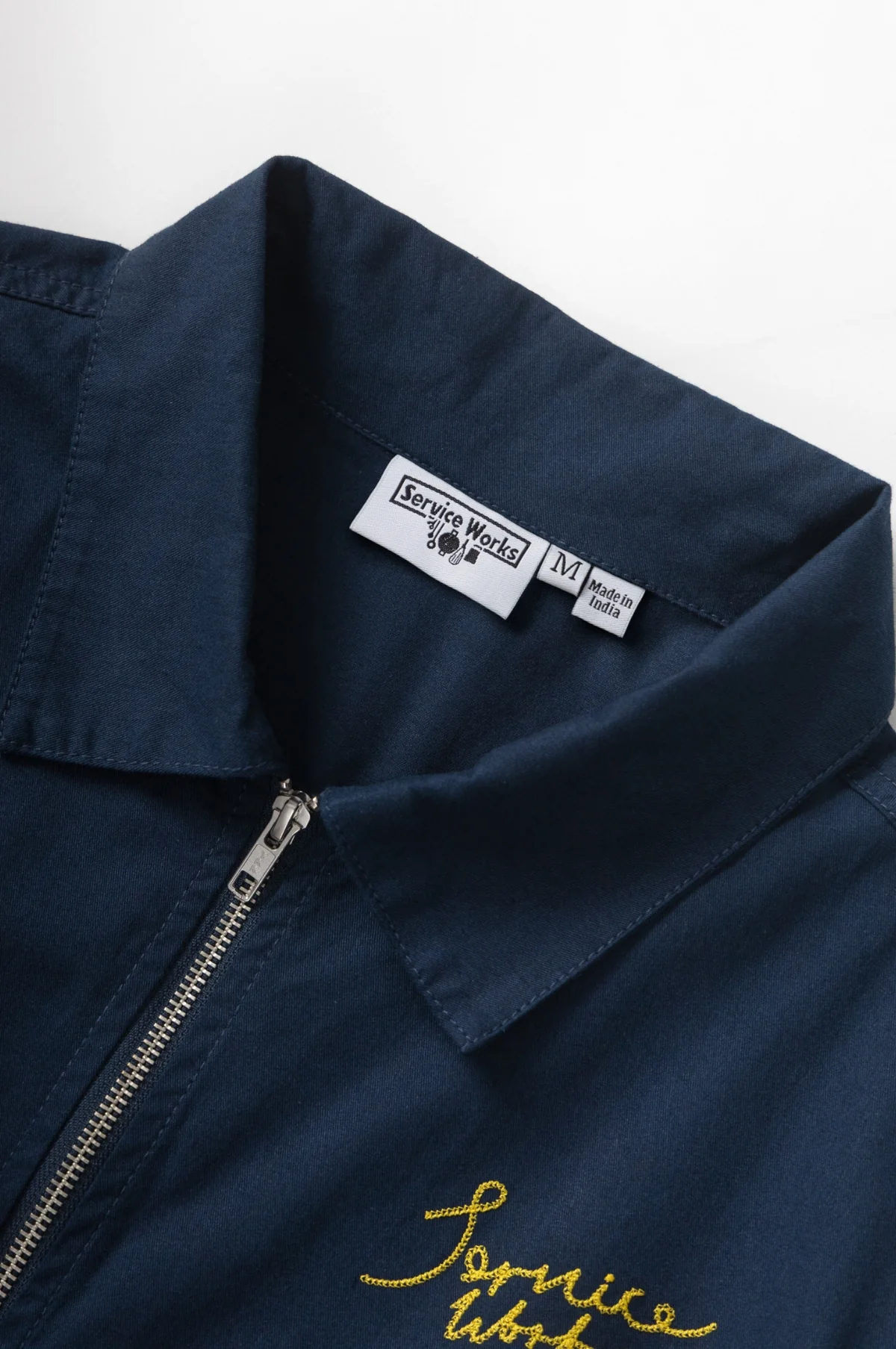 Twill Work Jacket Dark Navy - Image 7