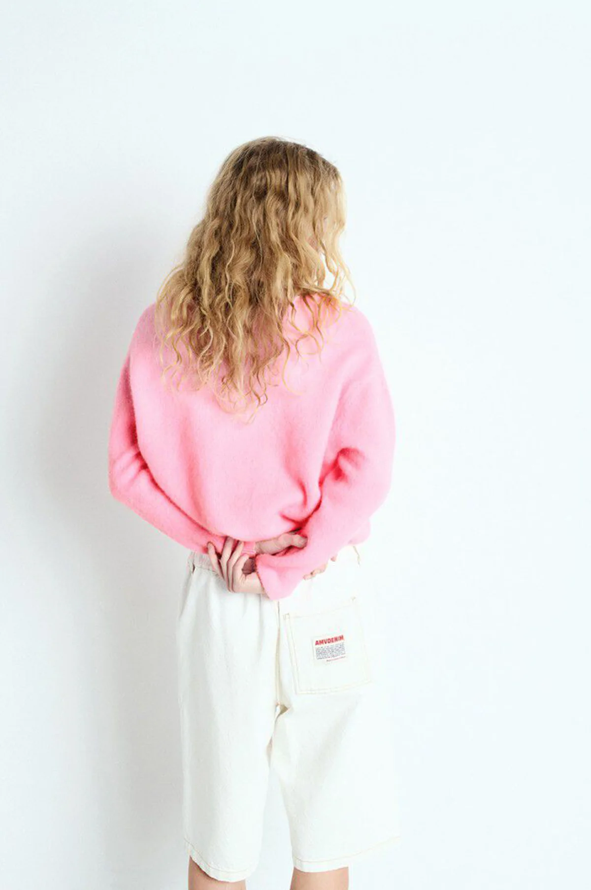Vitow Cardigan Rose Chine - Image 4
