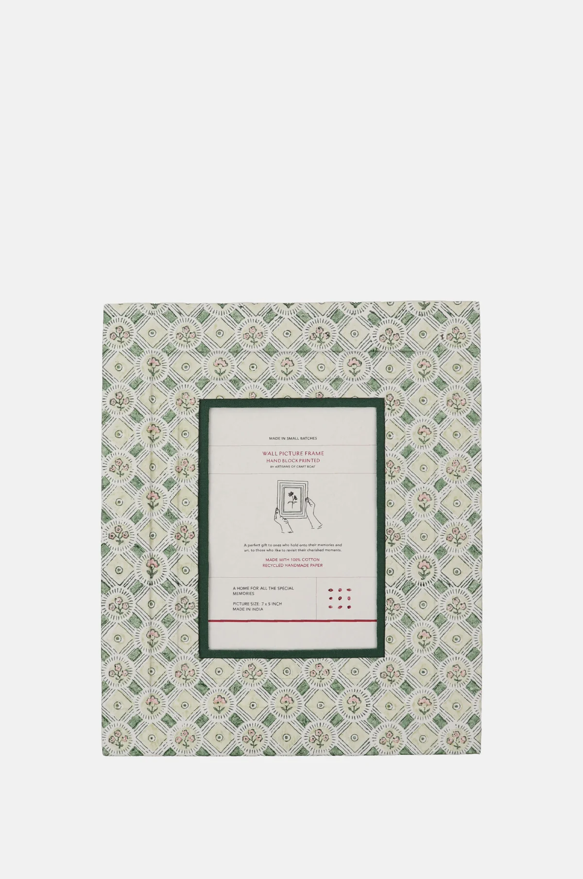 Wall Picture Frame Spring Bloom Green