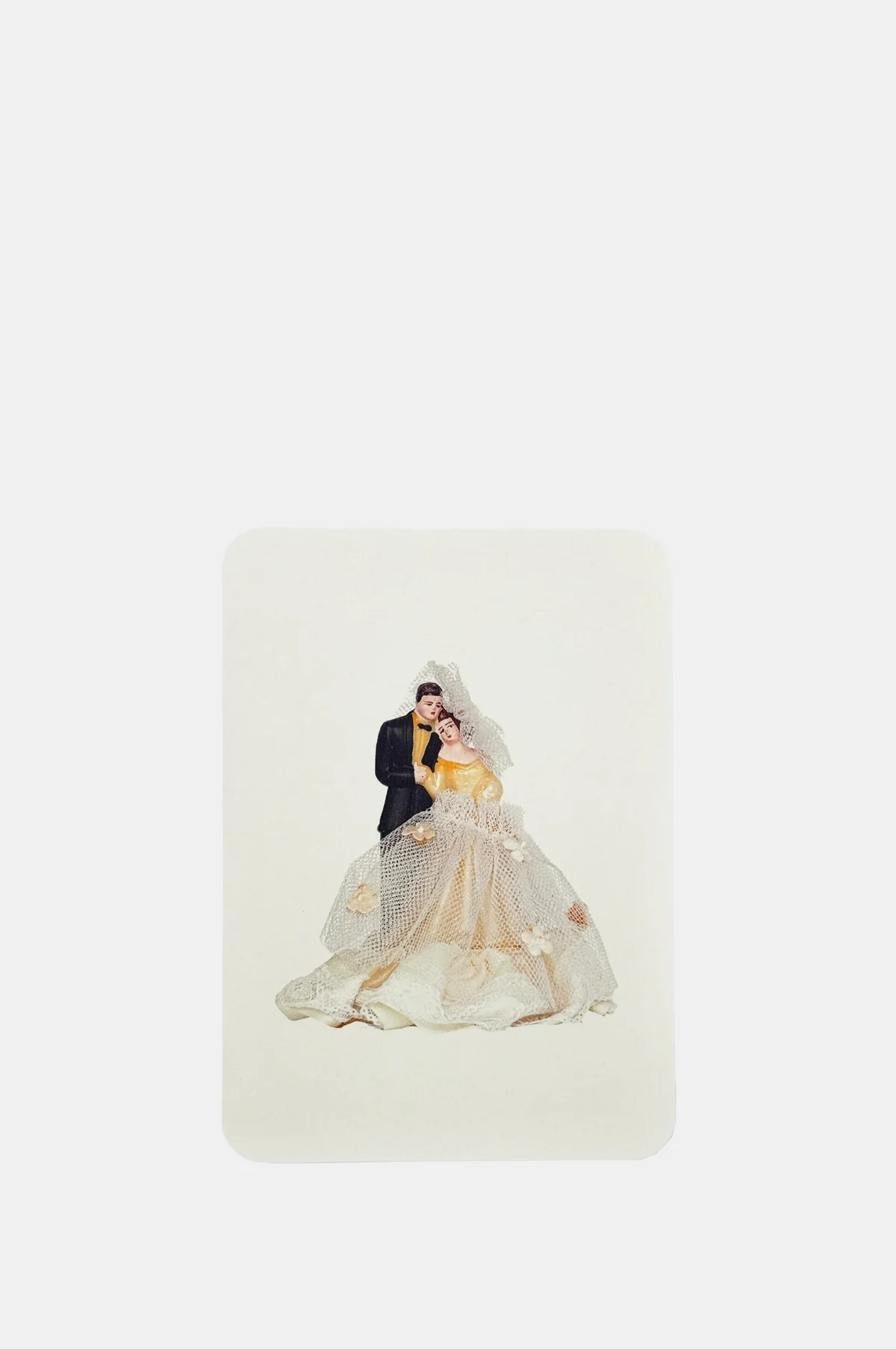 Wedding Cake Topper No.1 Greeting Card