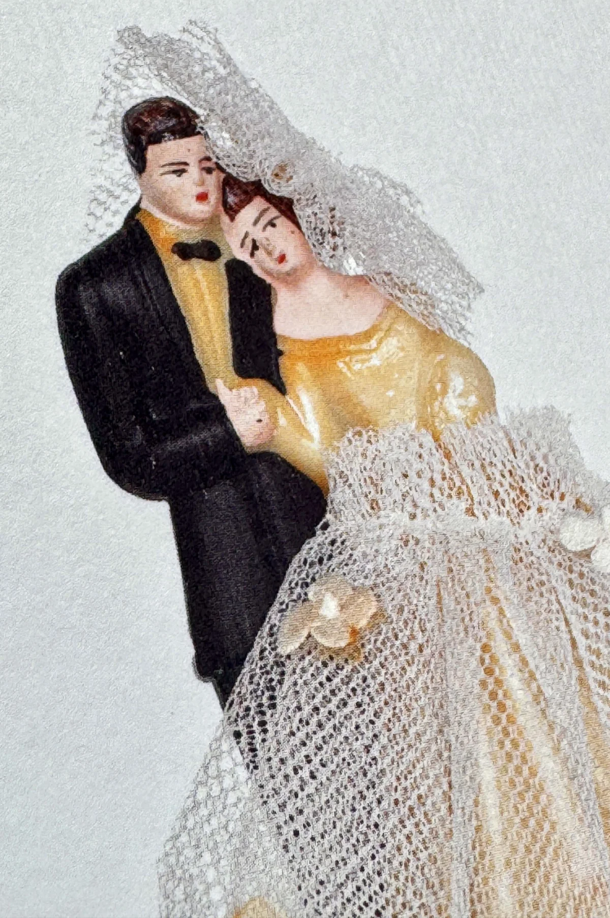 Wedding Cake Topper No.1 Greeting Card - Image 2