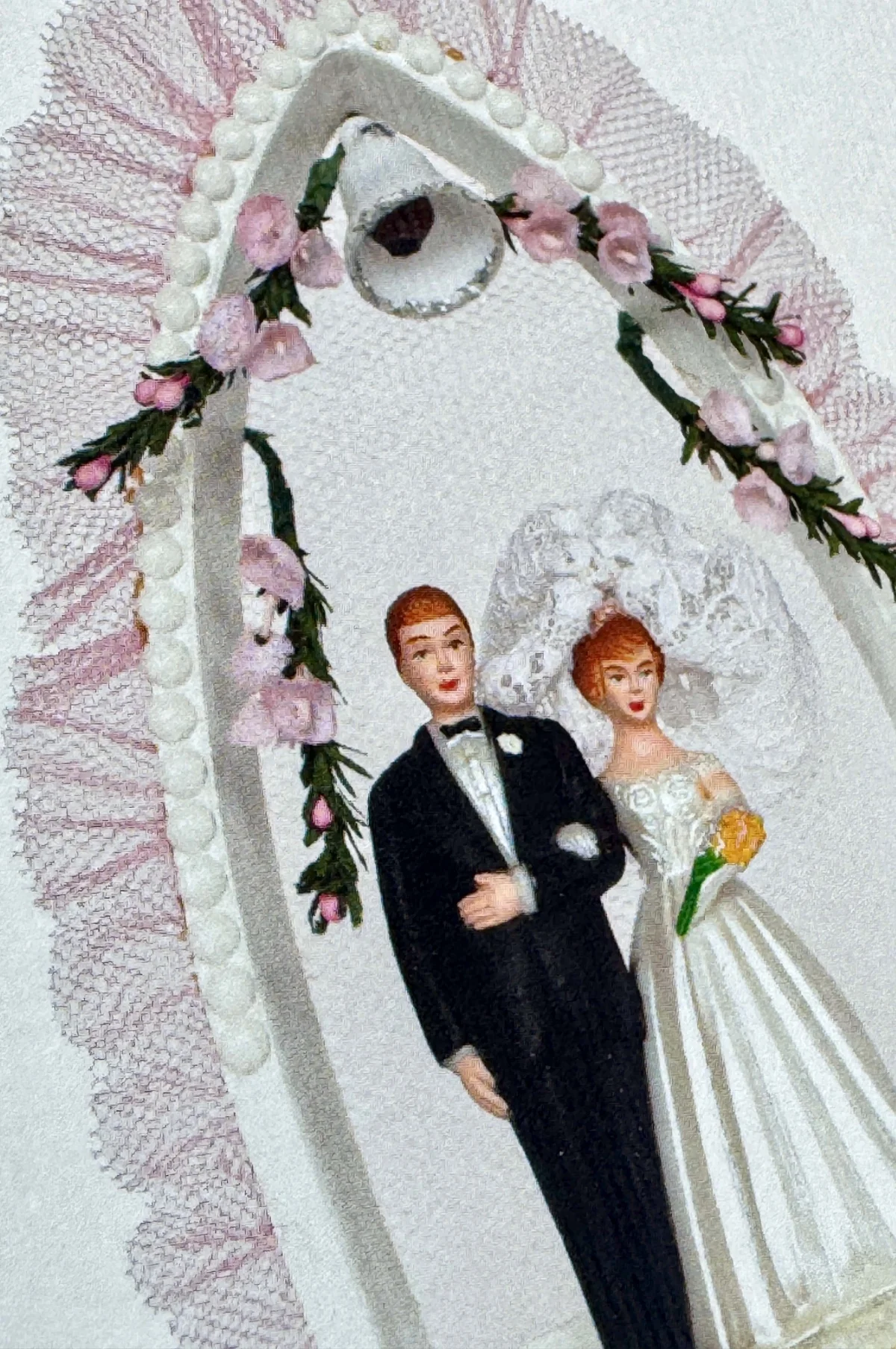 Wedding Cake Topper No.3 Greeting Card - Image 2