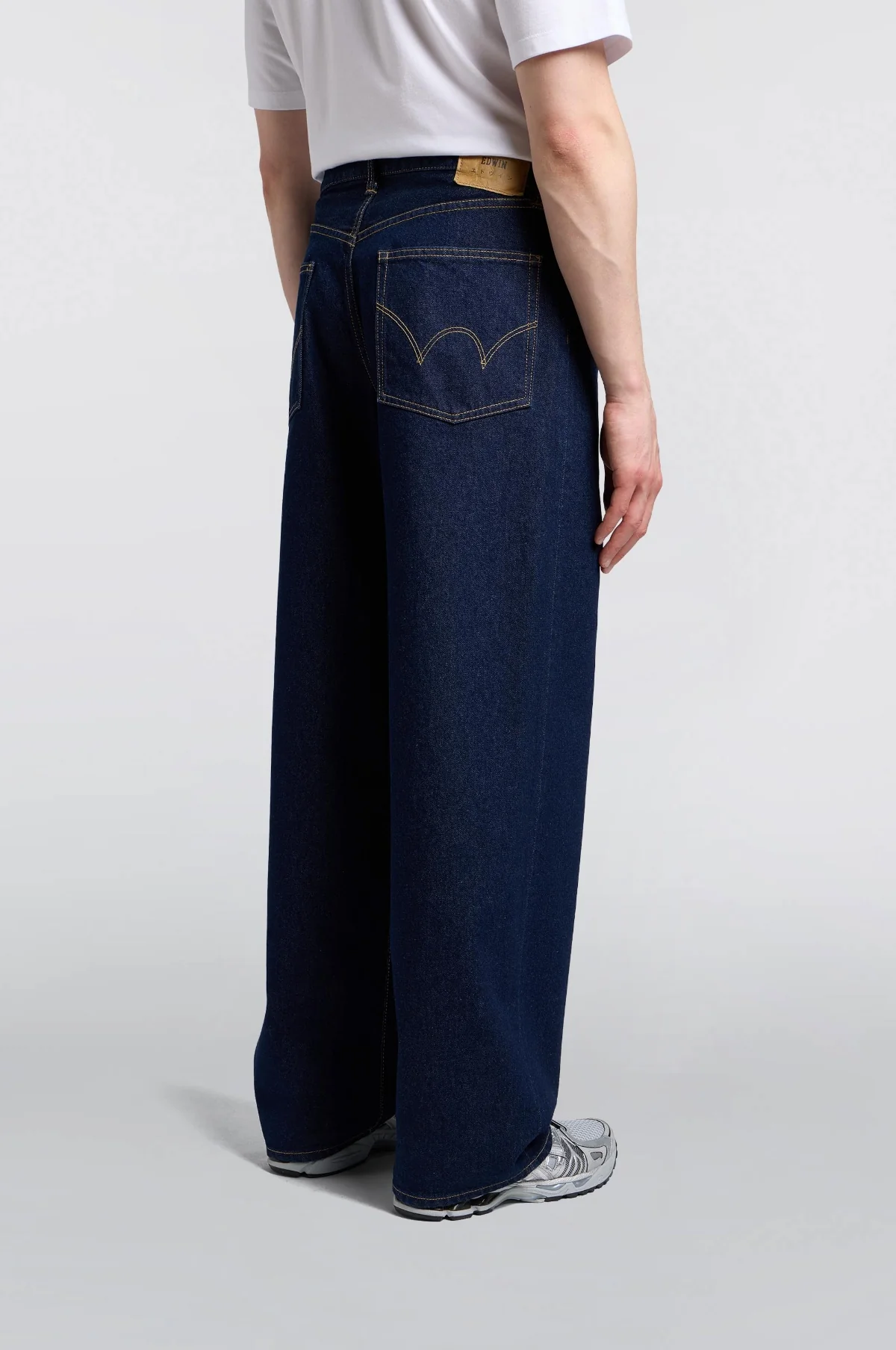 Wide Pant Blue Rinsed L32 - Image 3
