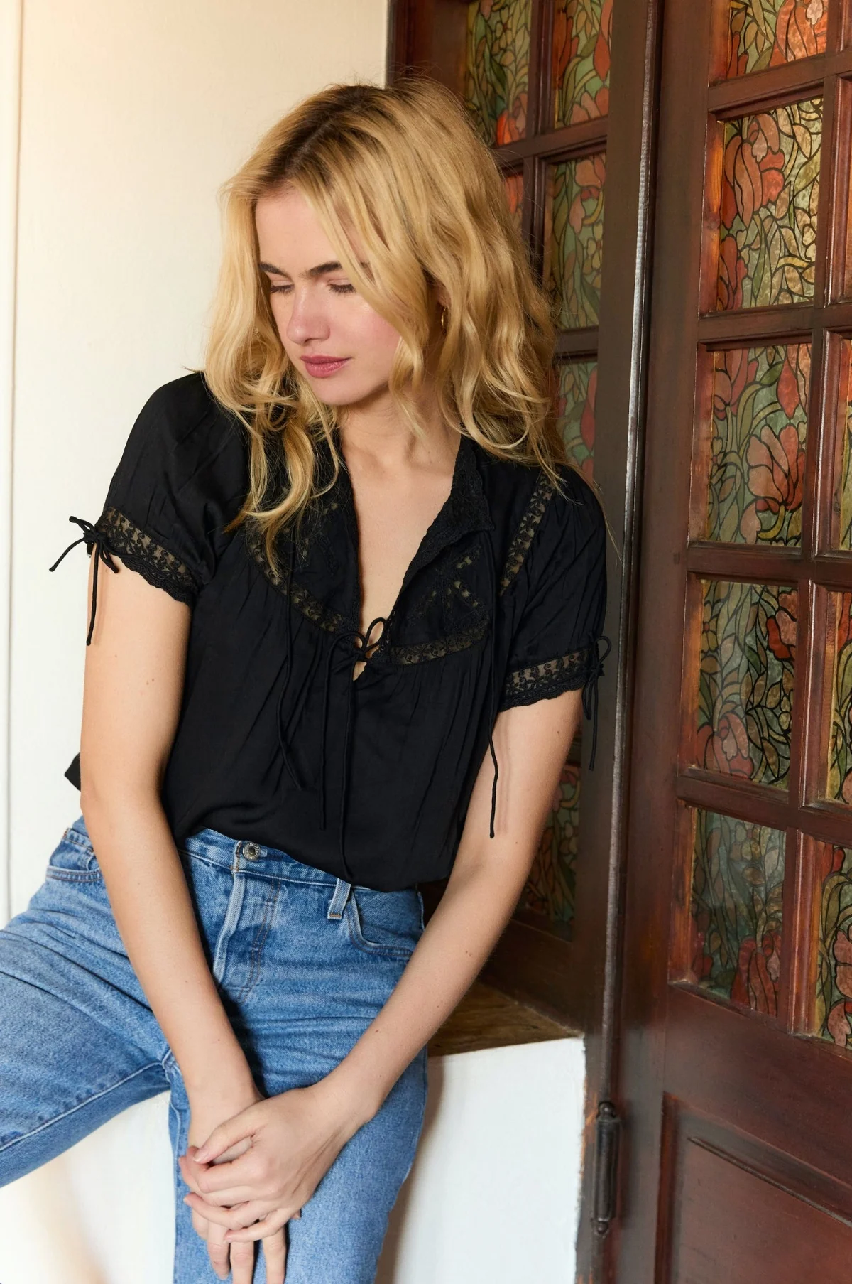 Willa Blouse Noir - Image 3
