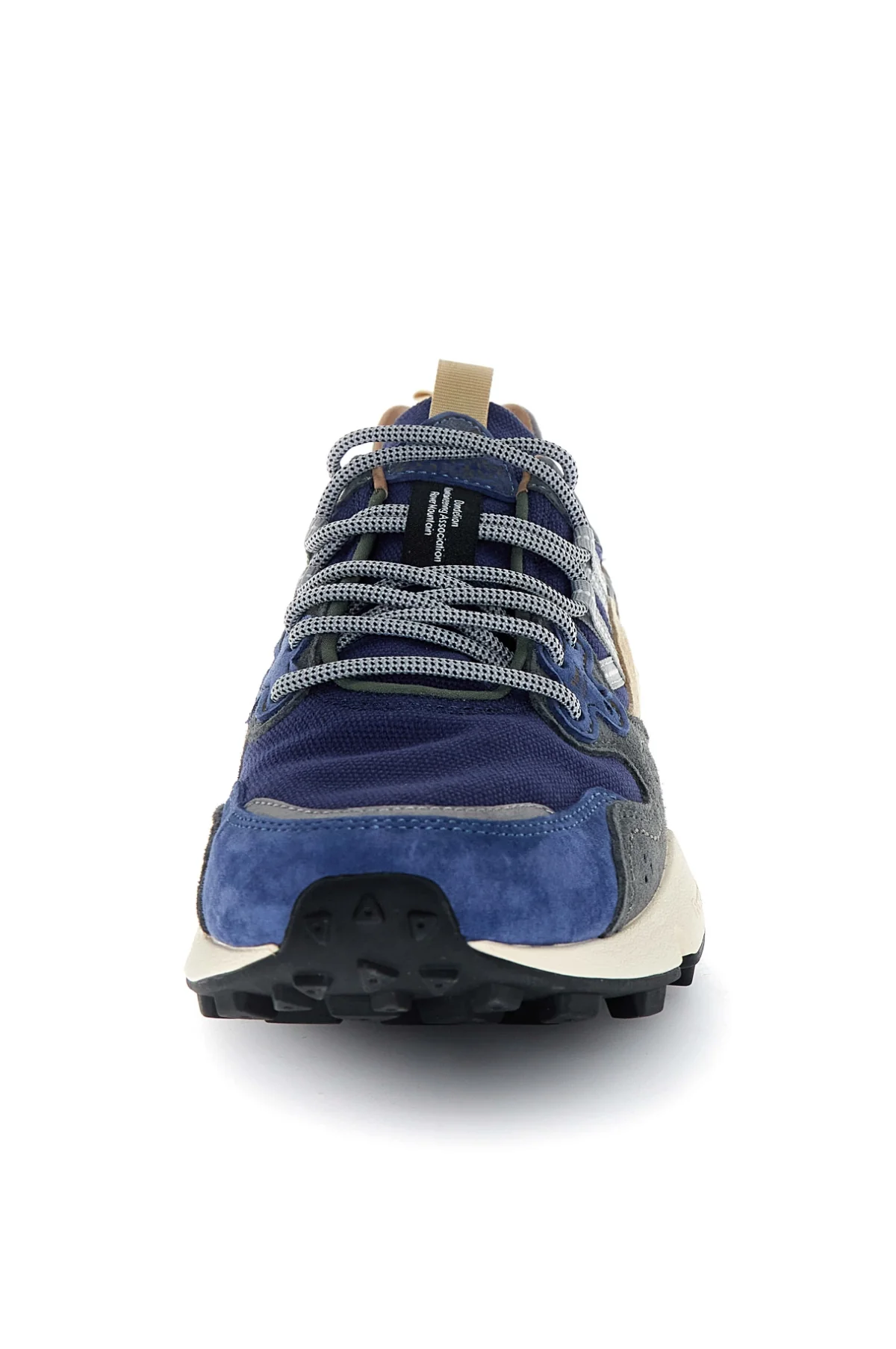 Yamano 3 Suede/Canvas Navy-Anthracite - Image 4