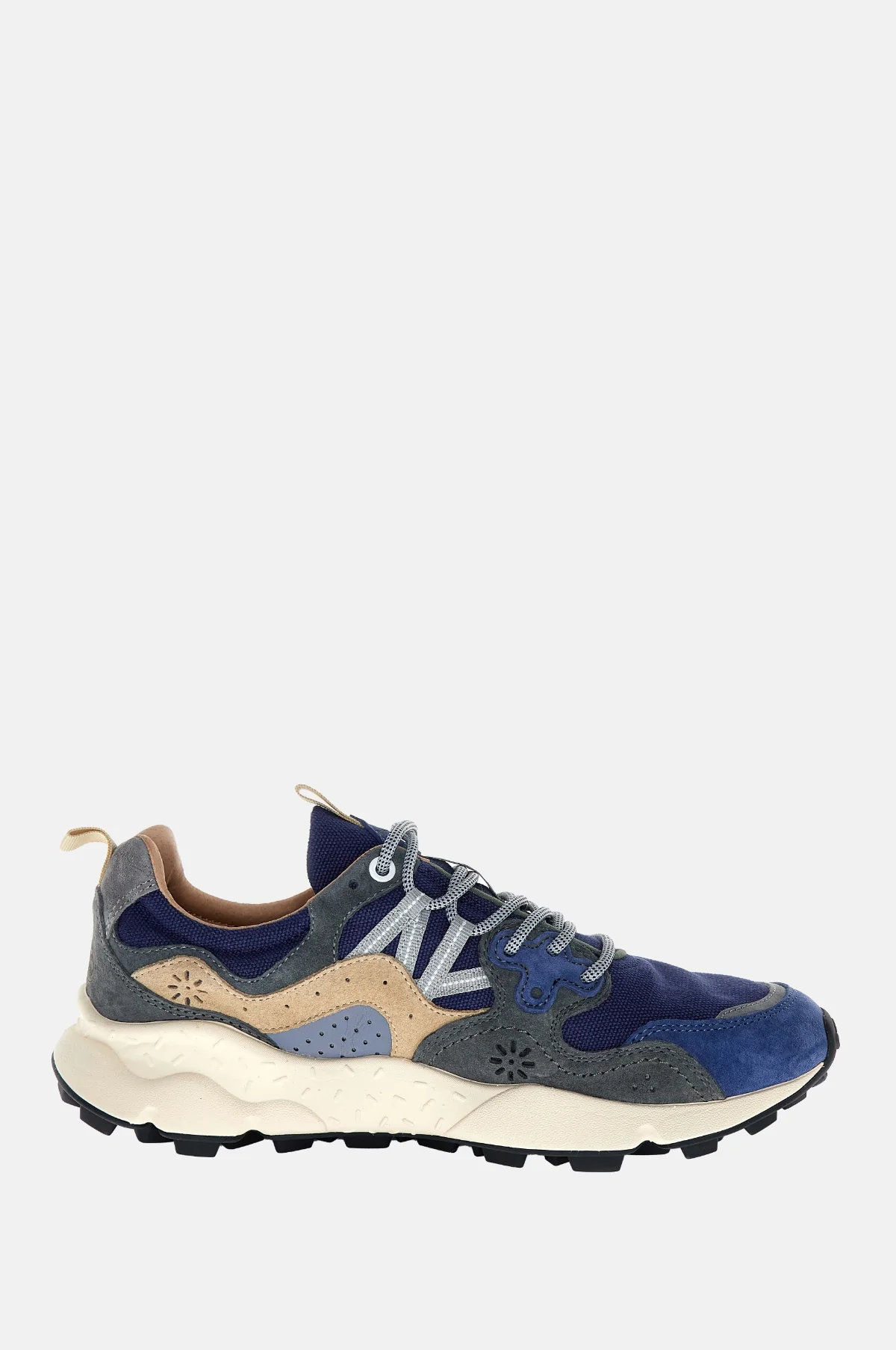 Yamano 3 Suede/Canvas Navy-Anthracite - Image 6