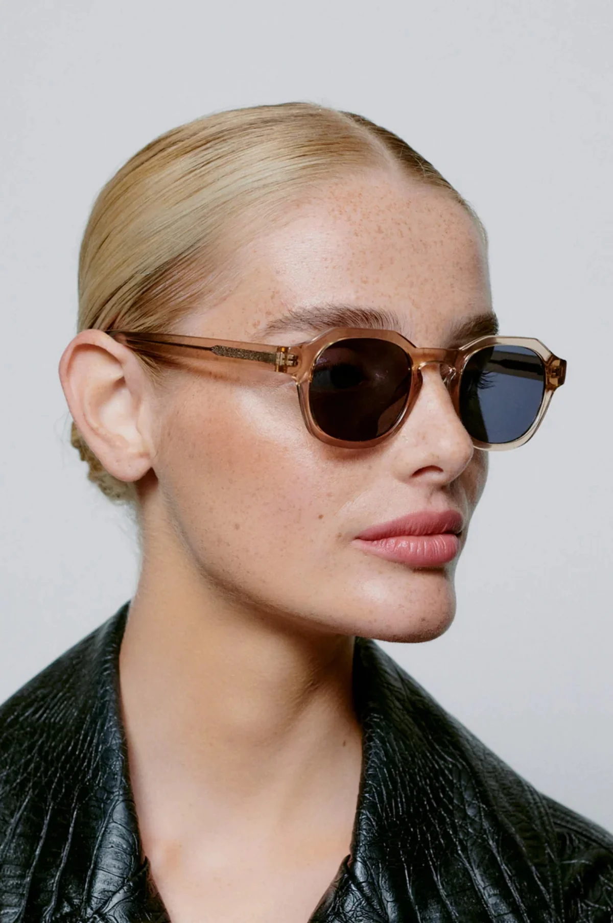 Zan Sunglasses Champagne - Image 7