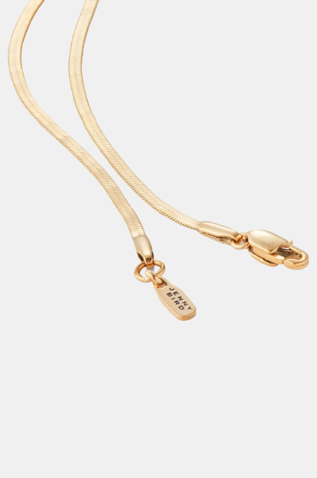 Zeina Slim Gold Chain Necklace - Image 3