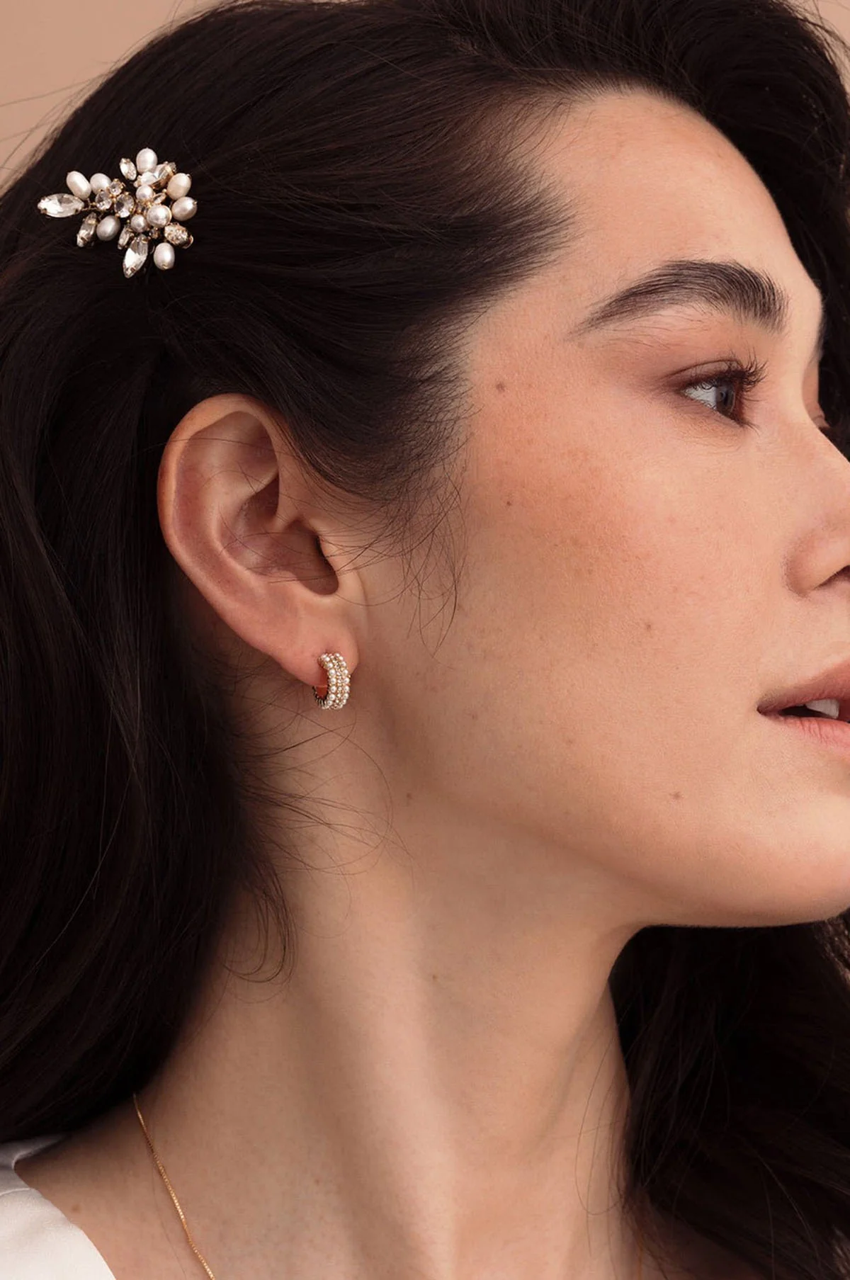 Zoe Gold Hair Pin - Image 3