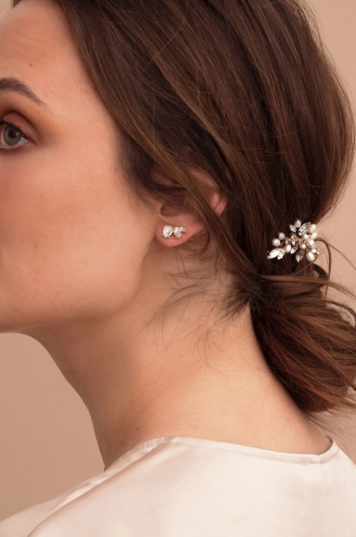 Zoe Gold Hair Pin - Image 4